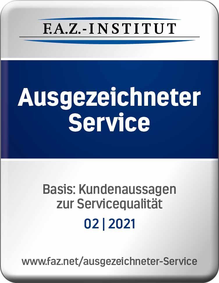Logo ausgezeichneter Service